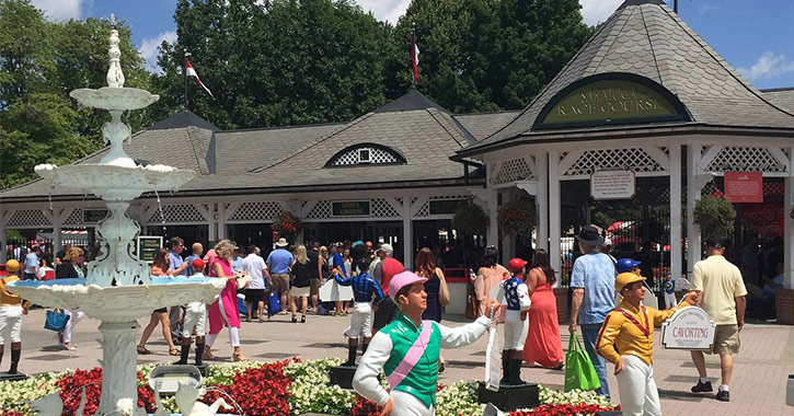 gates at saratoga race course